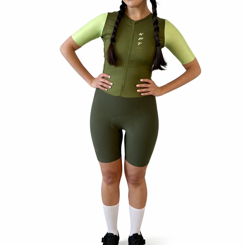 Luxury Corset GREEN APPLE