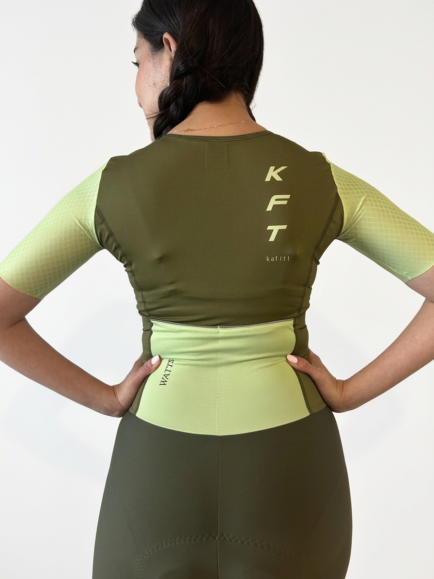 Luxury Corset GREEN APPLE